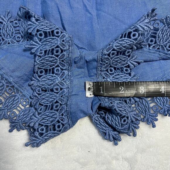 Women's Sleeveless V-Neck Romper Playsuit Size Small Casual Summer Lightweight - Picture 9 of 10